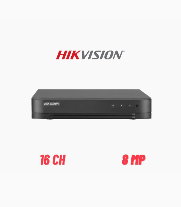 DVR 8MP HIKVISION 16 Ports