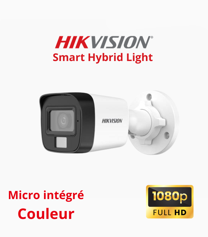 Audio Couleur 2mp étanche Smart Hybrid Light