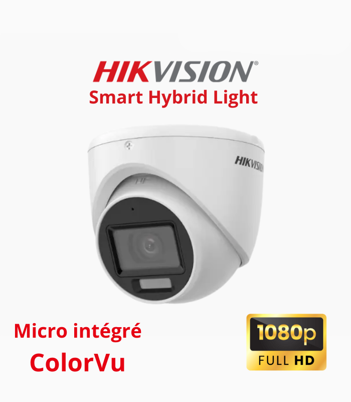 Couleur 2mp dome Smart Hybrid Light