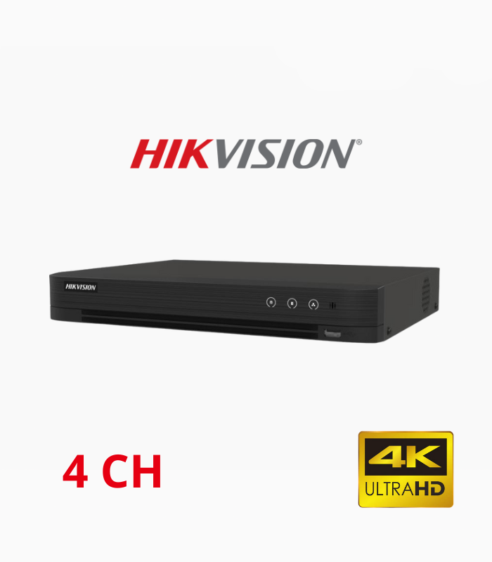 DVR 8MP HIKVISION 4 Ports